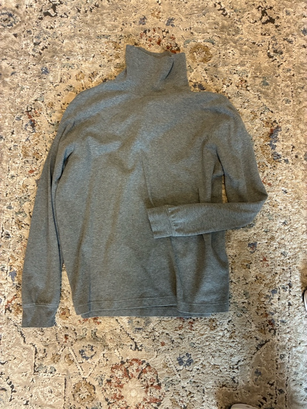 Women's Gray Turtleneck Sweater
